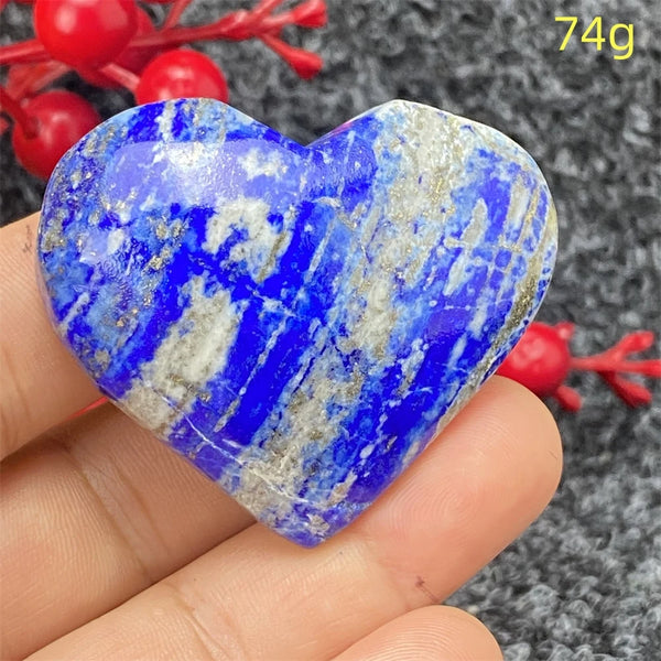Blue Lapis Lazuli Heart-ToShay.org
