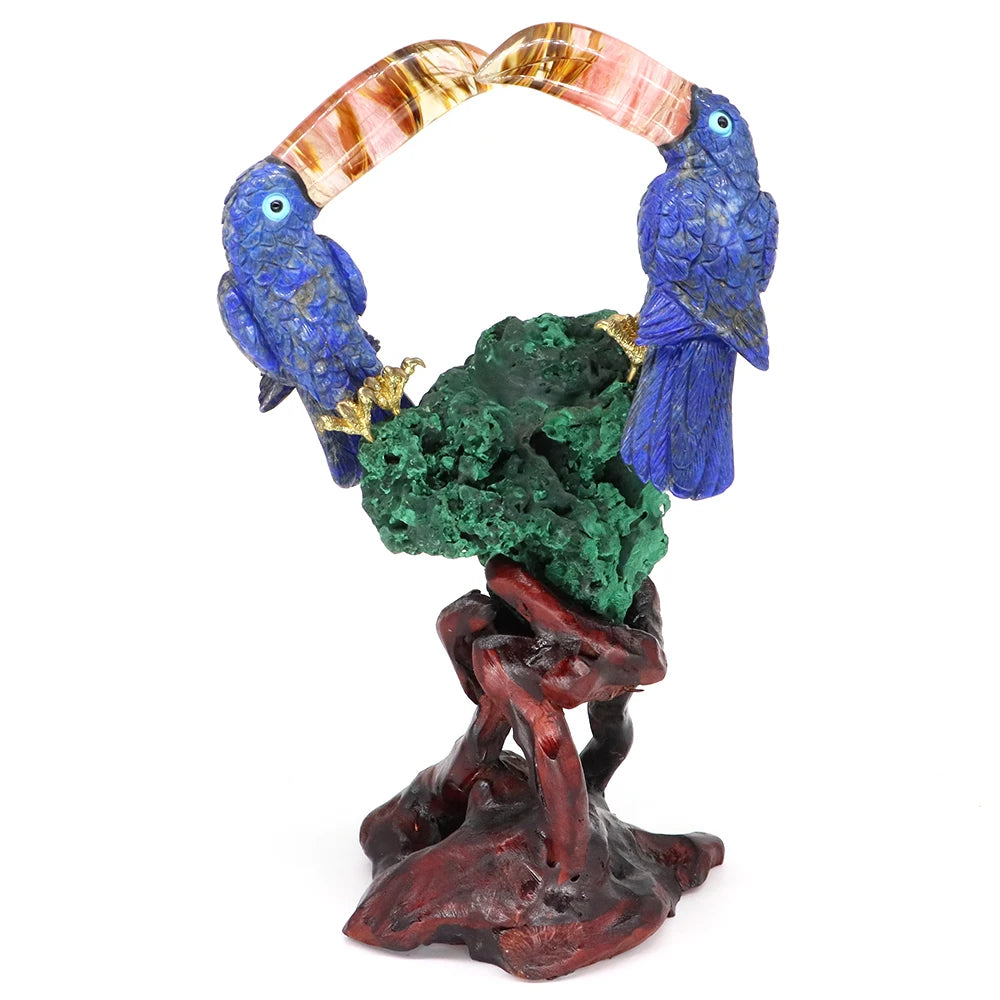 Lapis Lazuli Malachite Toucan-ToShay.org