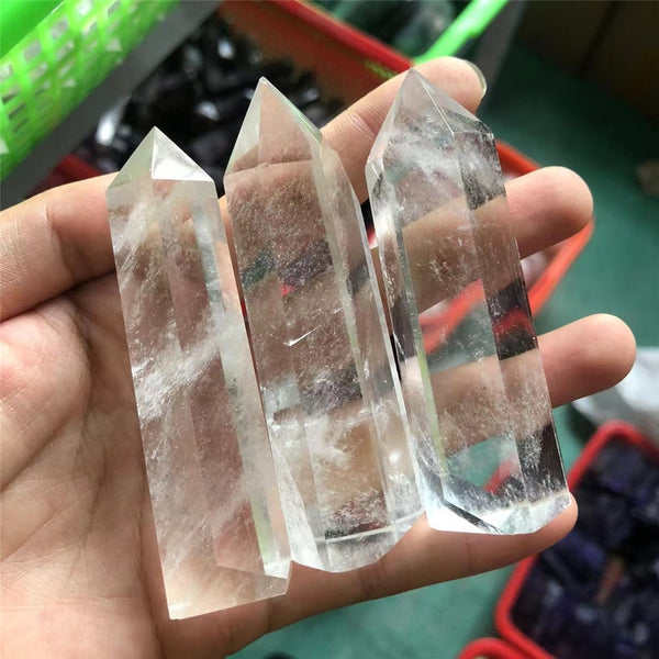 Clear Quartz Crystal Wand-ToShay.org