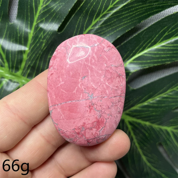 Pink Peach Jade Palm Stone-ToShay.org