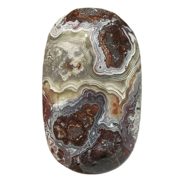 Red Agate Palm Stone-ToShay.org