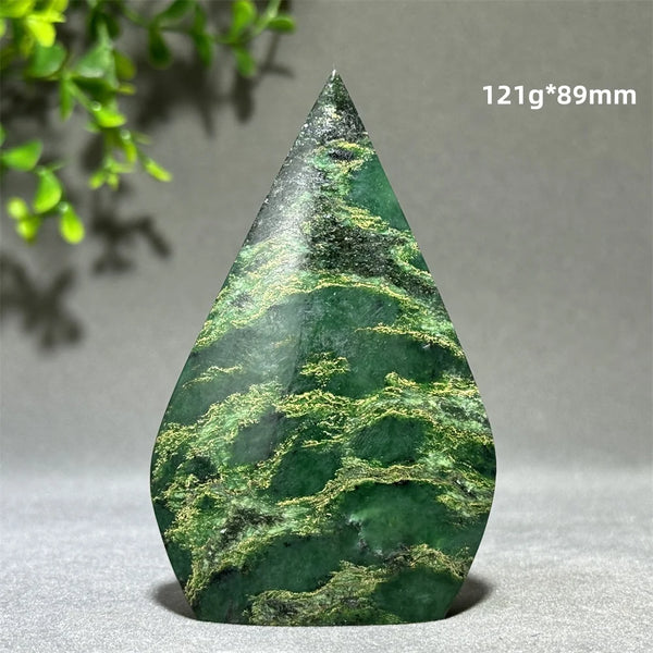Green Emerald Agate Torch-ToShay.org