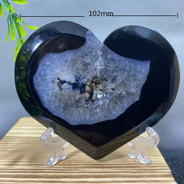 Black Agate Heart-ToShay.org