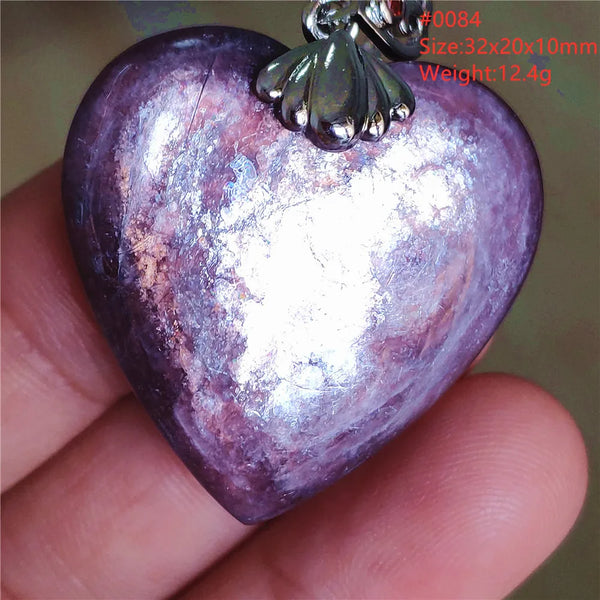 Purple Lepidolite Pendant-ToShay.org
