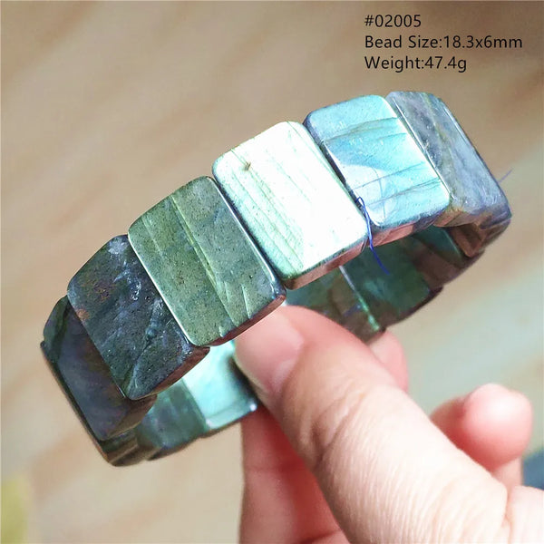 Blue Labradorite Bracelet-ToShay.org