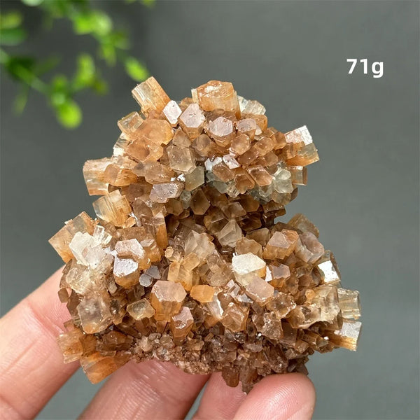 Orange Aragonite Crystal-ToShay.org