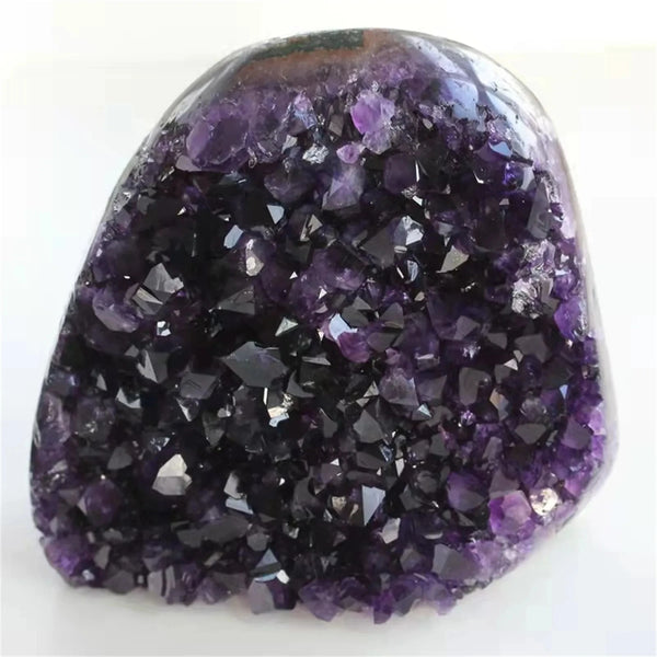 Violet Amethyst Cluster Crystal-ToShay.org