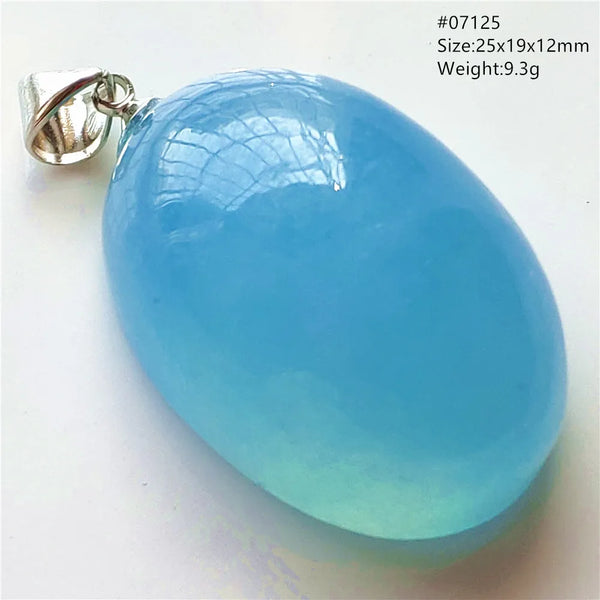 Blue Aquamarine Pendant-ToShay.org