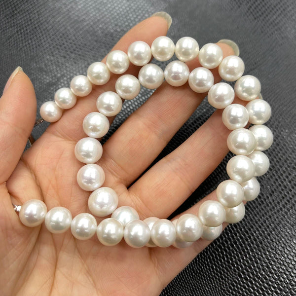 White Pearl Beads-ToShay.org