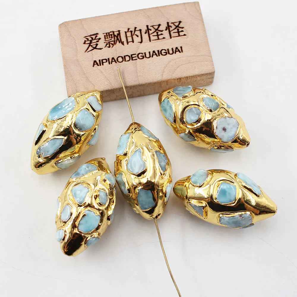 Blue Larimar Beads-ToShay.org