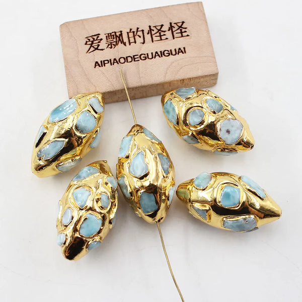 Blue Larimar Beads-ToShay.org