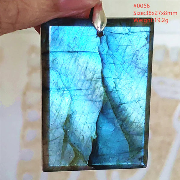 Blue Light Labradorite Pendant-ToShay.org