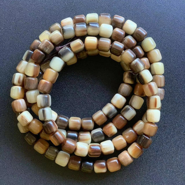 Brown Buffalo Horn Beads-ToShay.org
