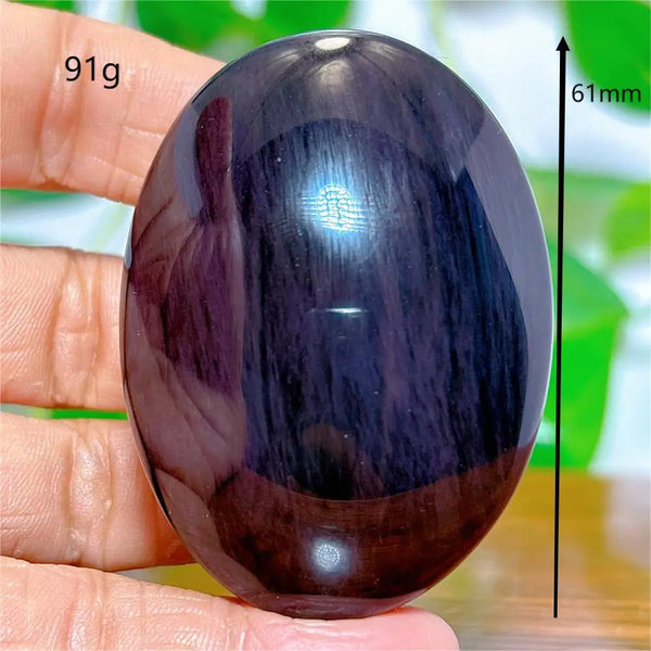 Rainbow Obsidian Palm Stones-ToShay.org