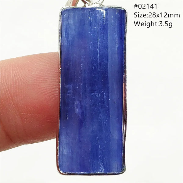 Blue Kyanite Cat Eye Pendant-ToShay.org