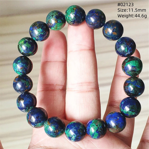 Blue Malachite Azurite Bracelet-ToShay.org