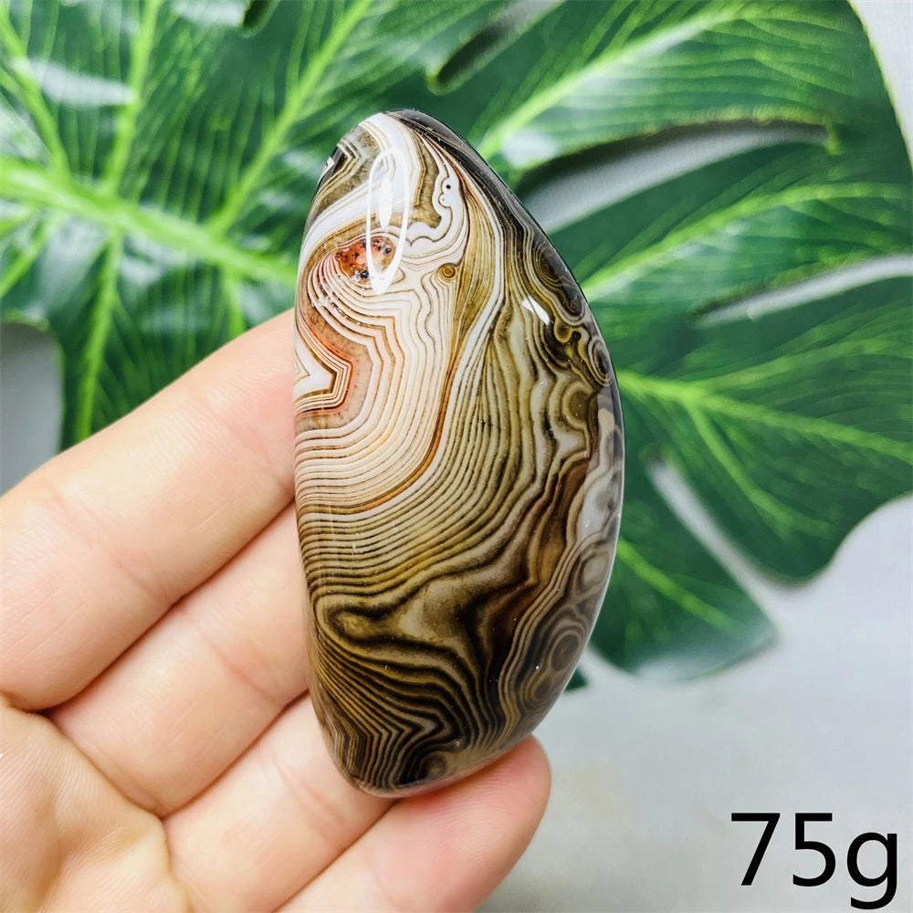 Red Agate Palm Stones-ToShay.org