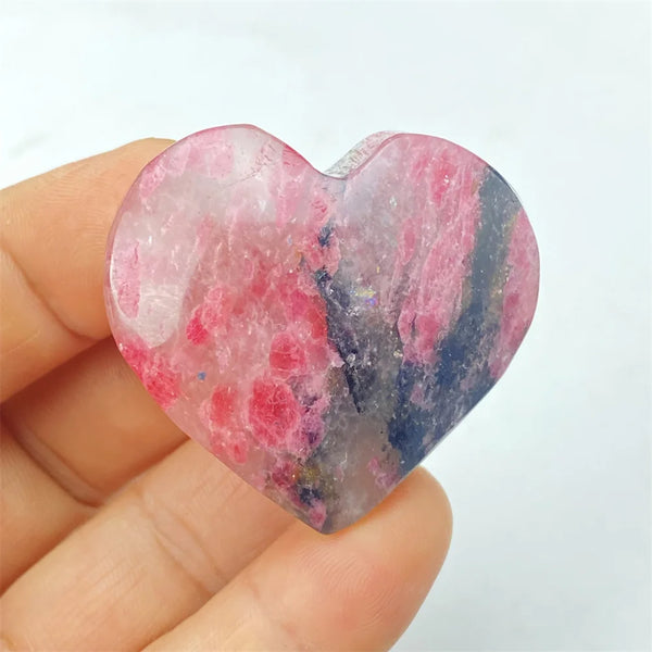 Pink Rose Stone Heart-ToShay.org