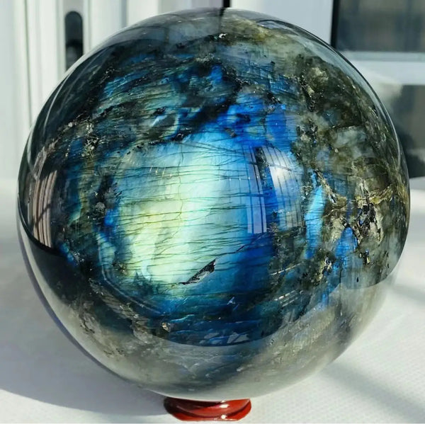 Blue Labradorite Ball-ToShay.org
