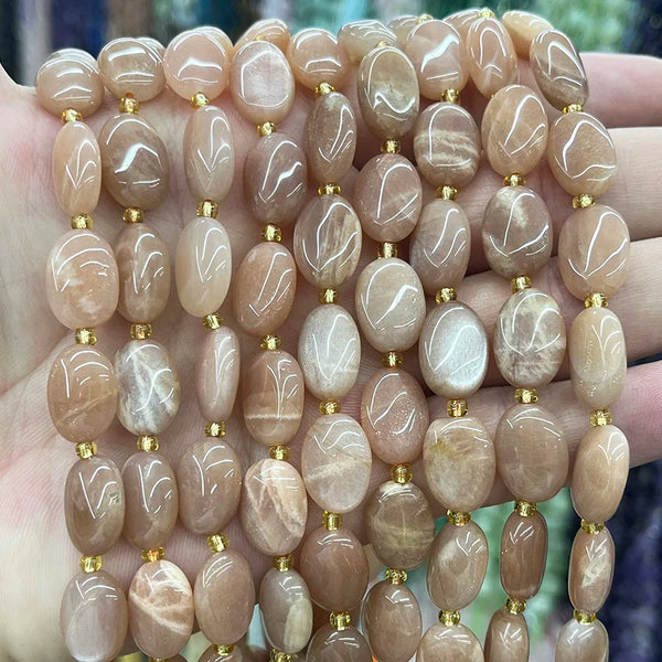Caramel Sunstone Beads-ToShay.org
