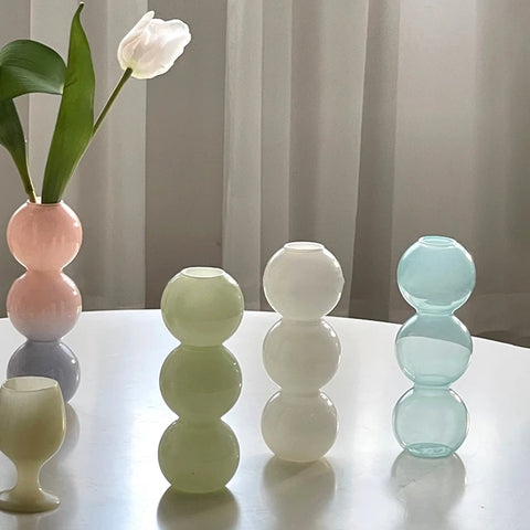 Bubble Glass Vases-ToShay.org