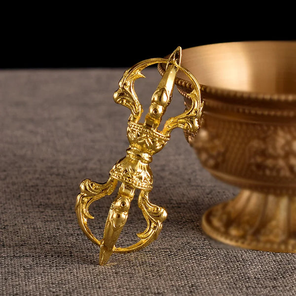 Gold Vajra Bell-ToShay.org