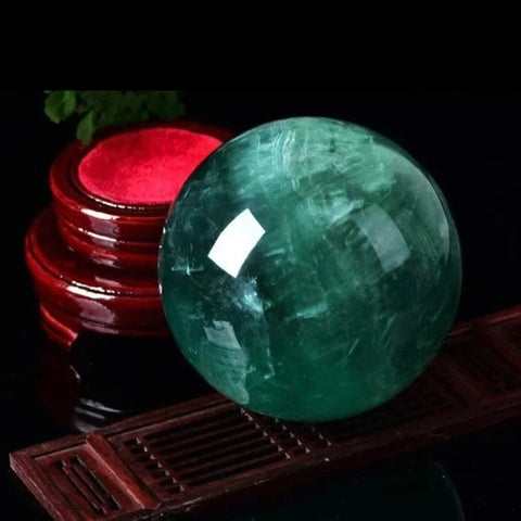 Green Fluorite Ball-ToShay.org