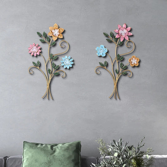 Iron Flower Wall Art-ToShay.org