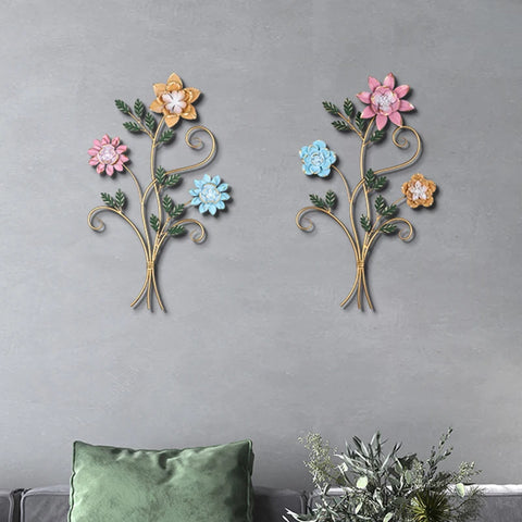 Iron Flower Wall Art-ToShay.org