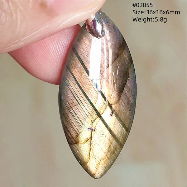 Blue Light Labradorite Pendant-ToShay.org