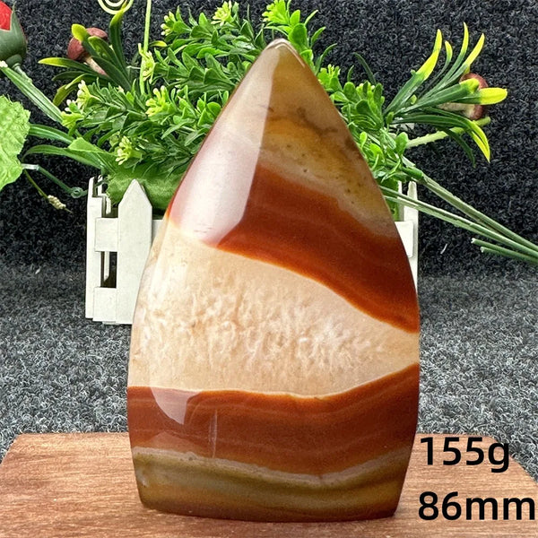 Red Carnelian Striped Agate-ToShay.org