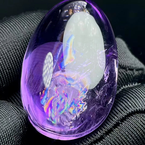 Purple Amethyst Quartz Pendant-ToShay.org