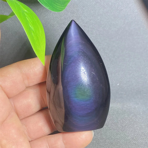 Rainbow Obsidian Point-ToShay.org