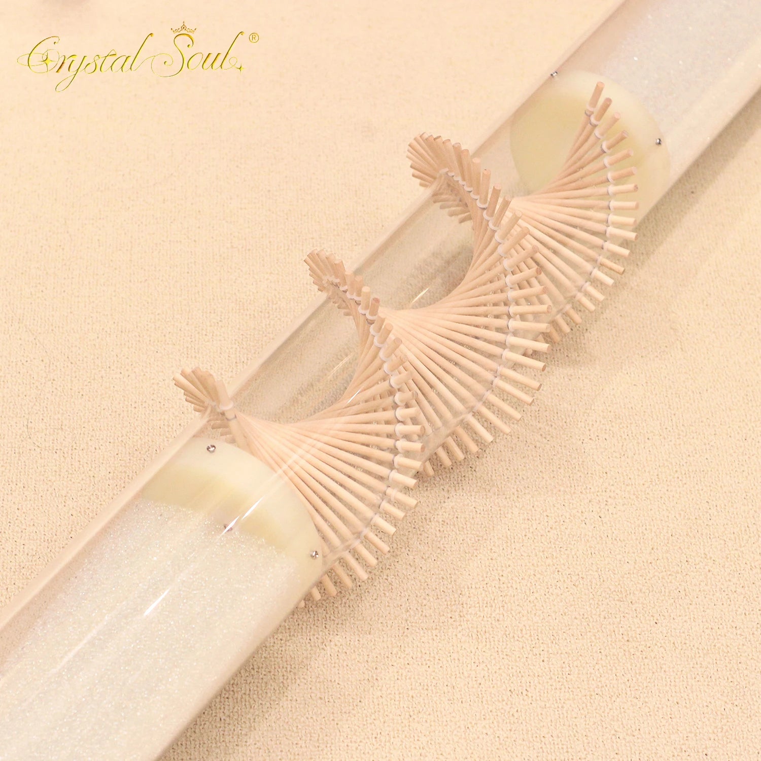 Clear Crystal Rain Stick-ToShay.org