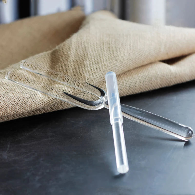 Clear Crystal Tuning Forks-ToShay.org
