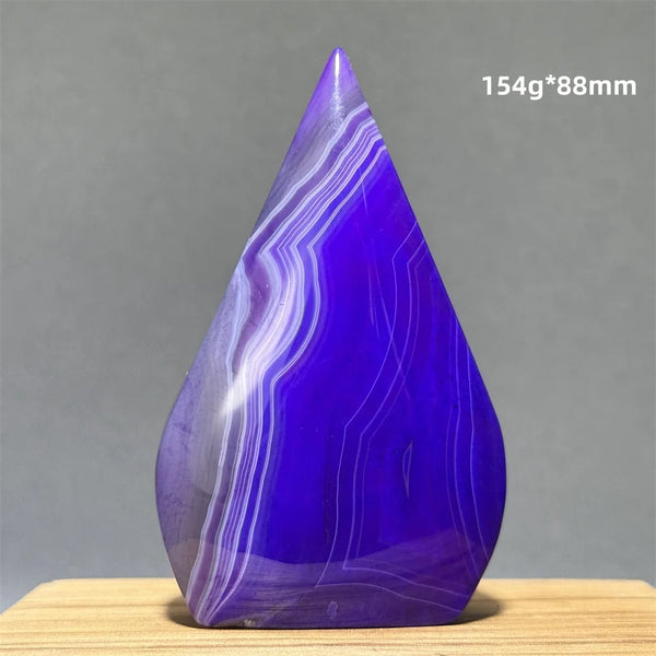 Purple Agate Torch-ToShay.org