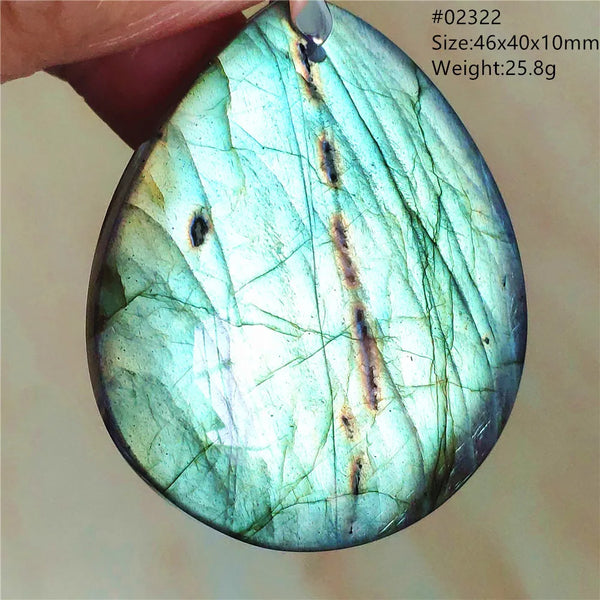 Blue Labradorite Pendant-ToShay.org