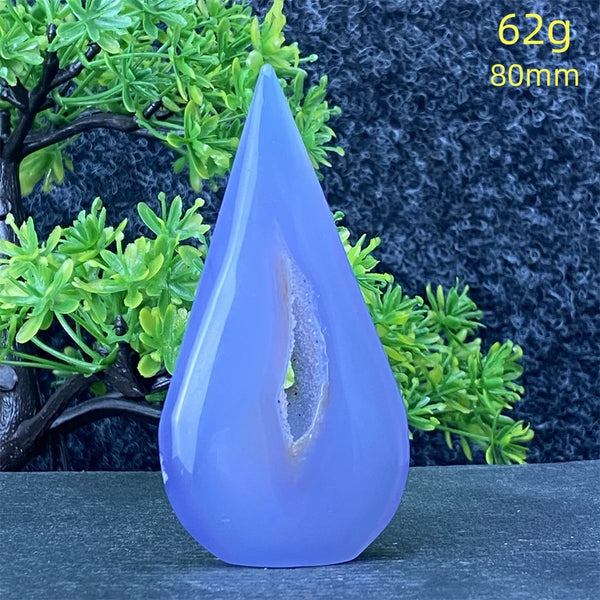 Blue Lace Agate Flame-ToShay.org