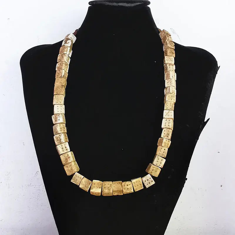 White Conch Shell Beads-ToShay.org