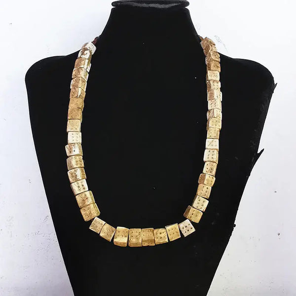 White Conch Shell Beads-ToShay.org