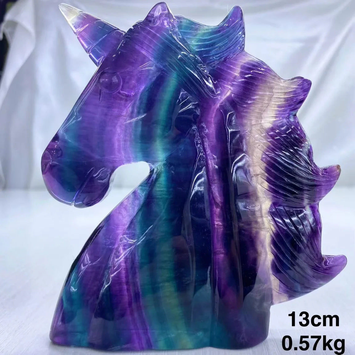 Rainbow Fluorite Figurines-ToShay.org