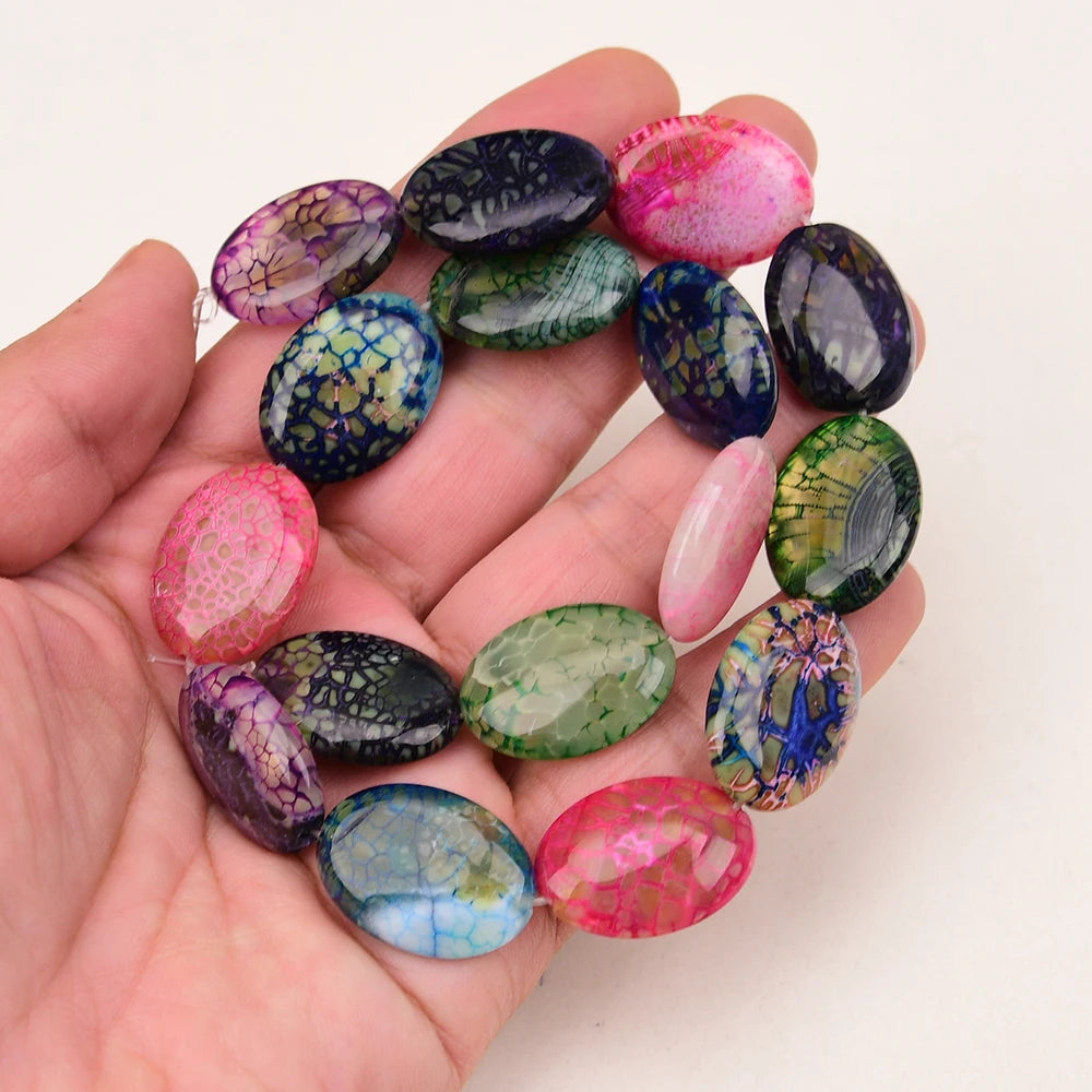 Mixed Fire Agate Beads-ToShay.org