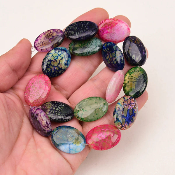Mixed Fire Agate Beads-ToShay.org