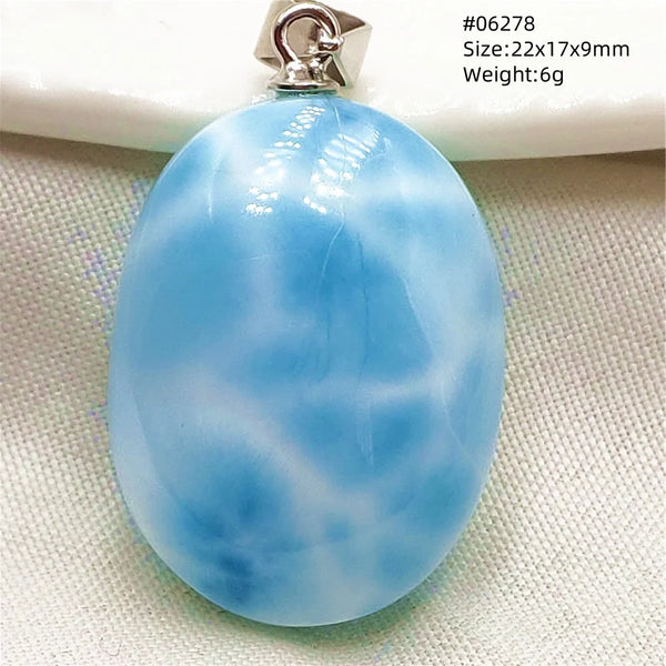 Blue Larimar Pendant-ToShay.org