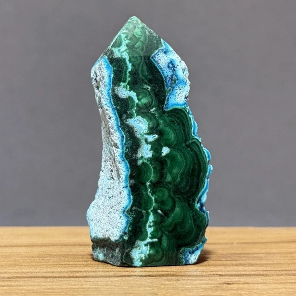 Blue Chrysocolla Point-ToShay.org