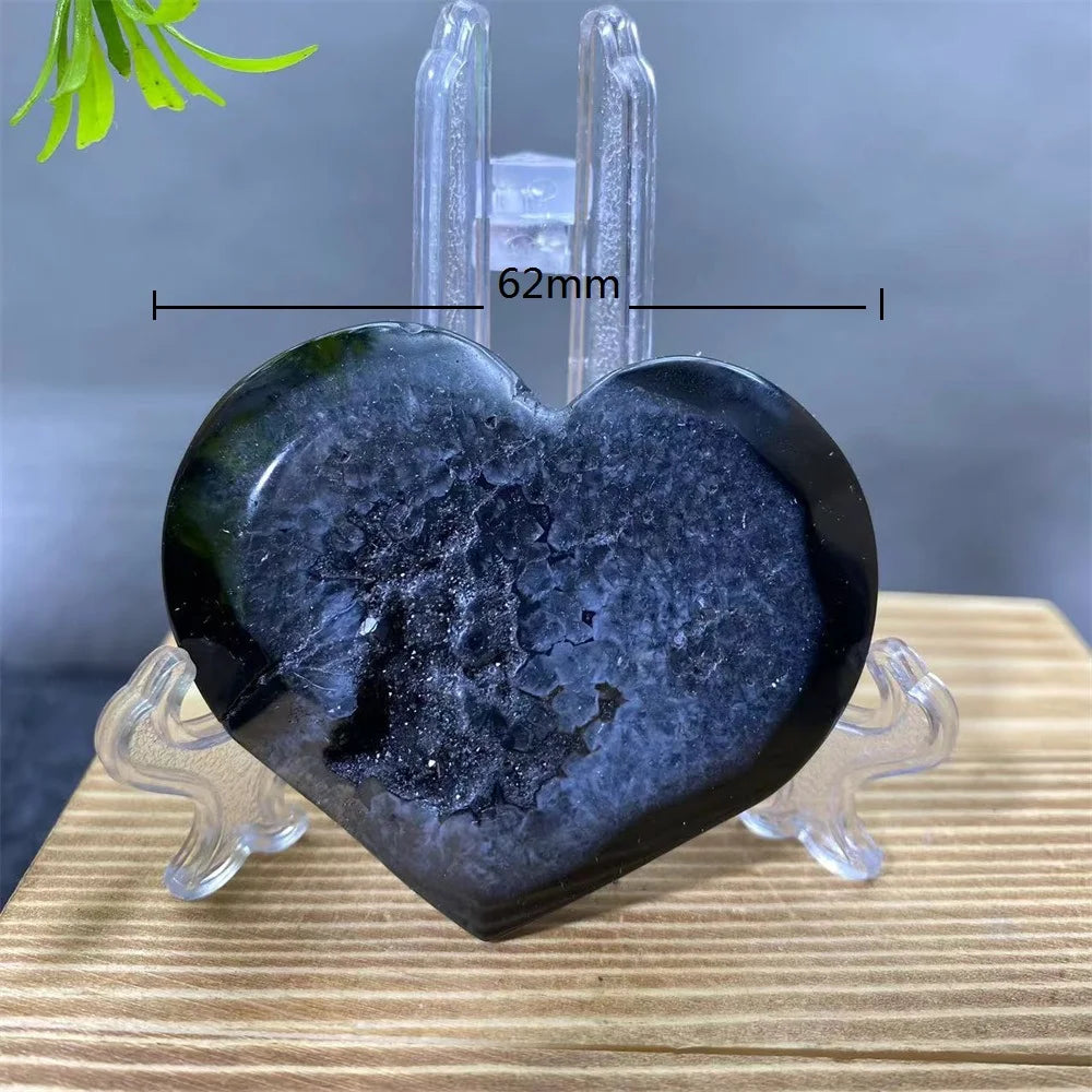 Black Agate Heart-ToShay.org
