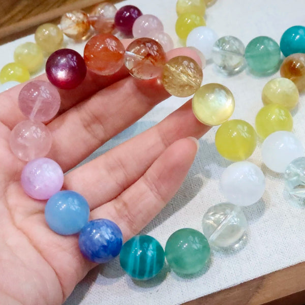 Rainbow Gemstone Bracelet-ToShay.org
