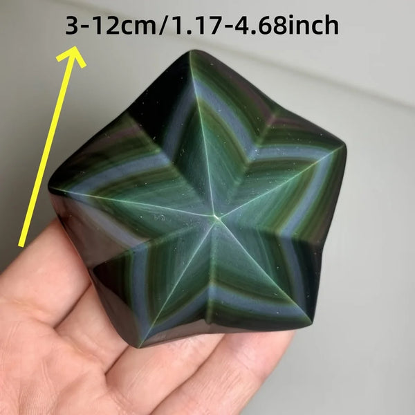Rainbow Obsidian Star-ToShay.org