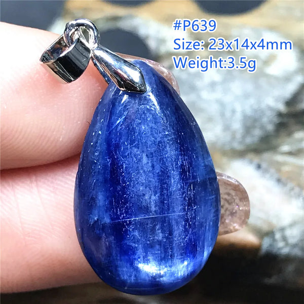 Blue Kyanite Pendant-ToShay.org