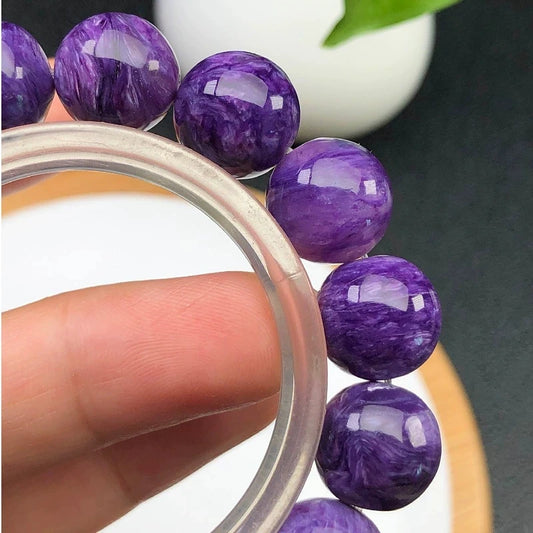 Purple Charoite Bracelet-ToShay.org